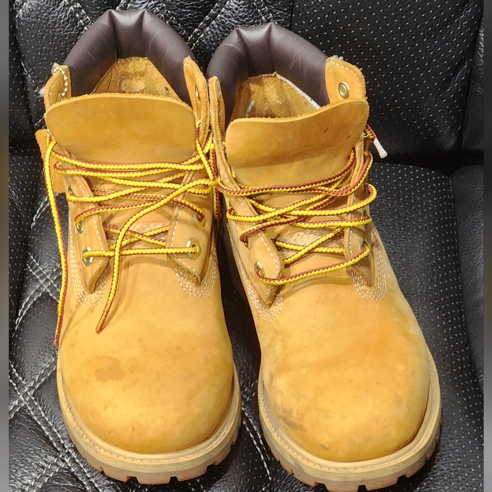 Kids Tan Timberland Boots